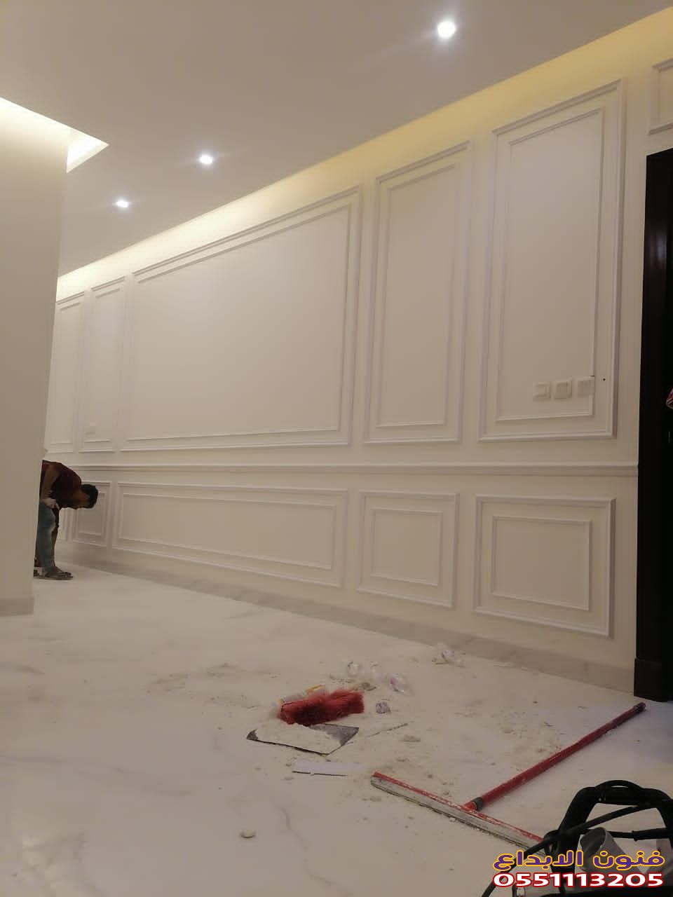 فني تركيب فوم بديل الجبس بجدة 0551113205